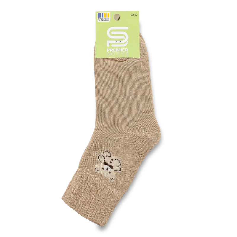 Шкарпетки дитячі Ведмедик марха класичні р.20-22 Premier Socks