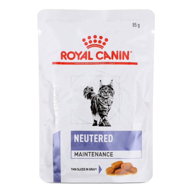 Корм д/дорослих стерилізованих котів Ньютед шматочки в соусі 85г пауч Роял Канін