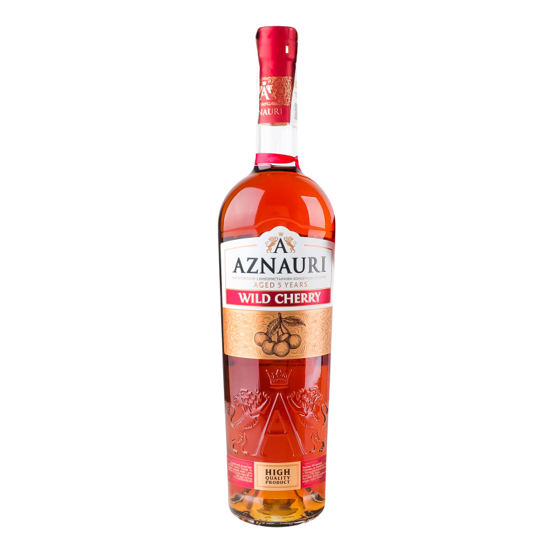 Напиток спиртной 0.7л 30% 5 лет Wild cherry Aznauri бут Aznauri