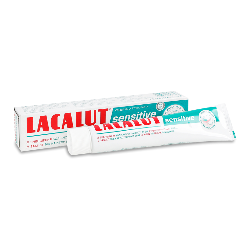 Паста зубна Sensitive 75мл Lacalut