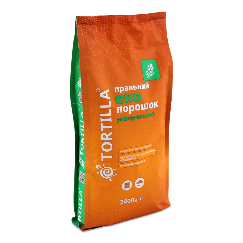 Порошок пральний Еко універсальний 2,4кг Тортілла