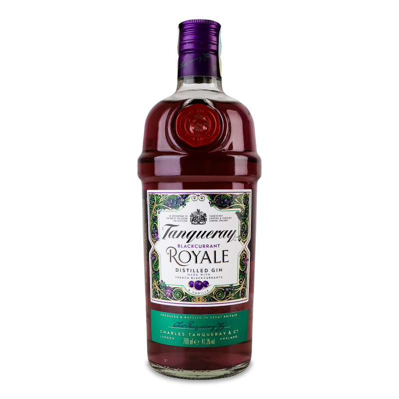 Напій алкогольний на основі джину Blackcurrant Royale 41,3% 0,7л Tanqueray