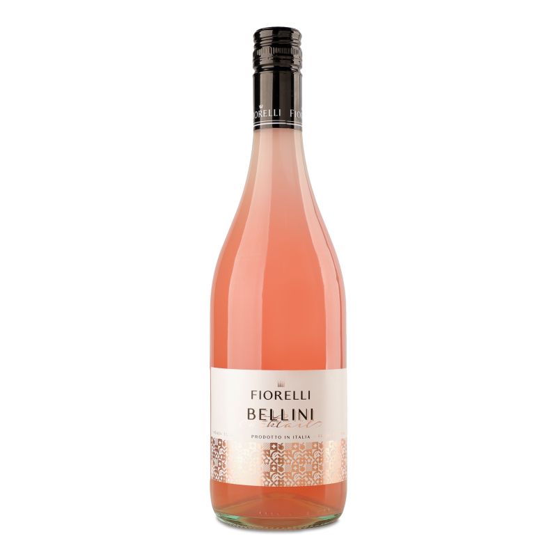 Напій на основі ігристого вина Cocktail Bellini 7% 0,75л Fiorelli
