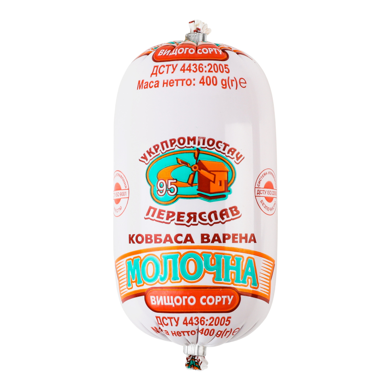 Ковбаса варена Молочна Укрпромпостач-95