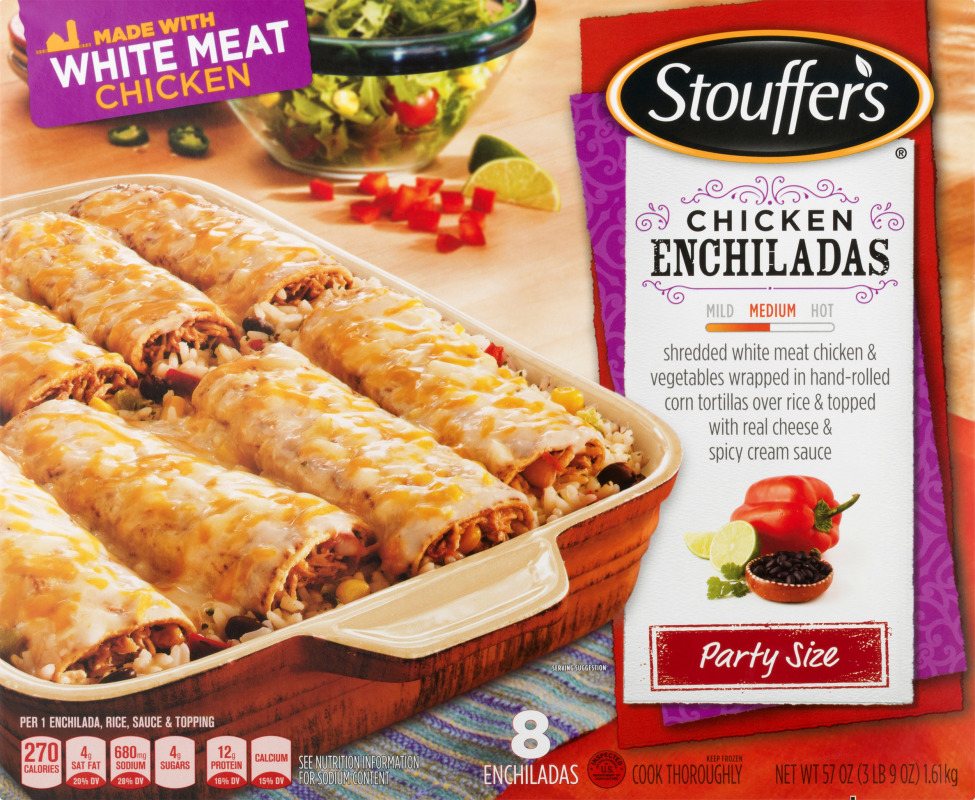Stouffer's Chicken Enchiladas Party Sizes Stouffer's(13800190239