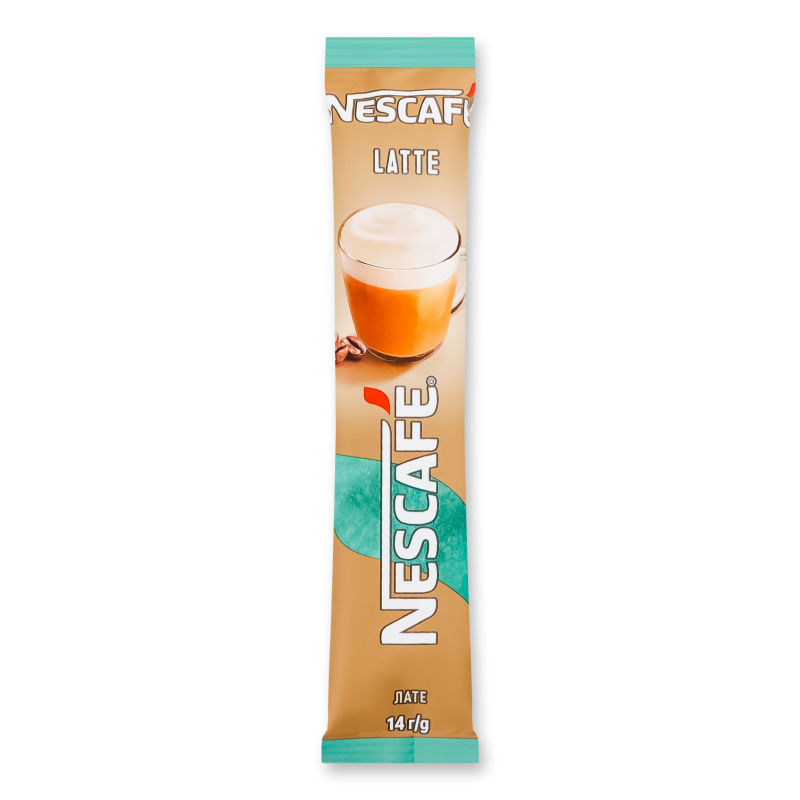 Напій кавовий Latte розчинний 14г стік Nescafe