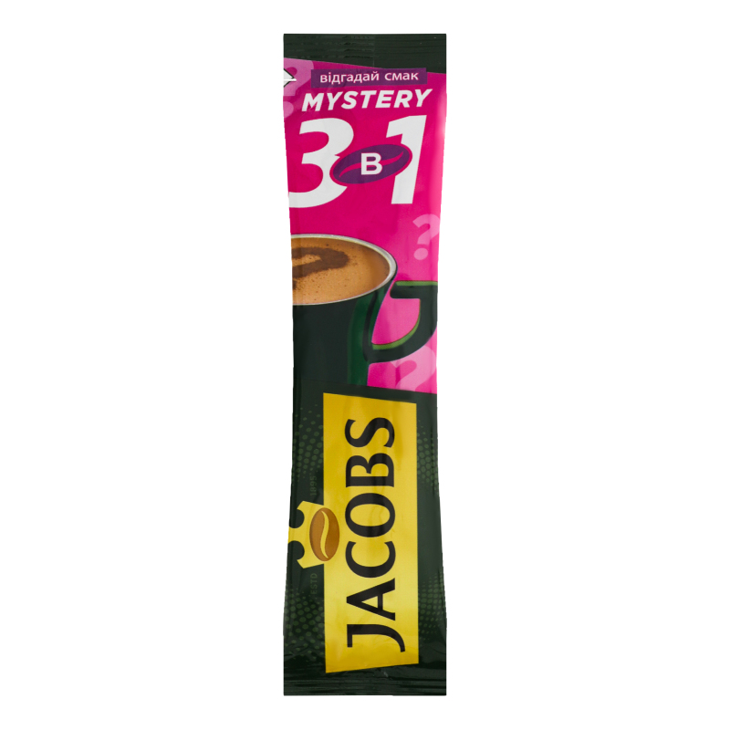 Напій кавовий розчинний Mystery 3в1 Jacobs м/у