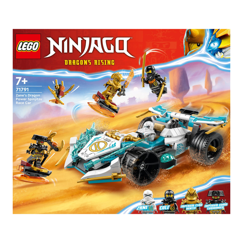 Конструктор для детей от 7лет №71791 Zane's Dragon Power Spinjitzu