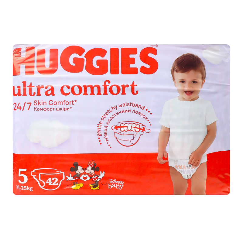 Підгузки Huggies Ultra Comfort 5 В*(5029053567594): купить в интернет ...