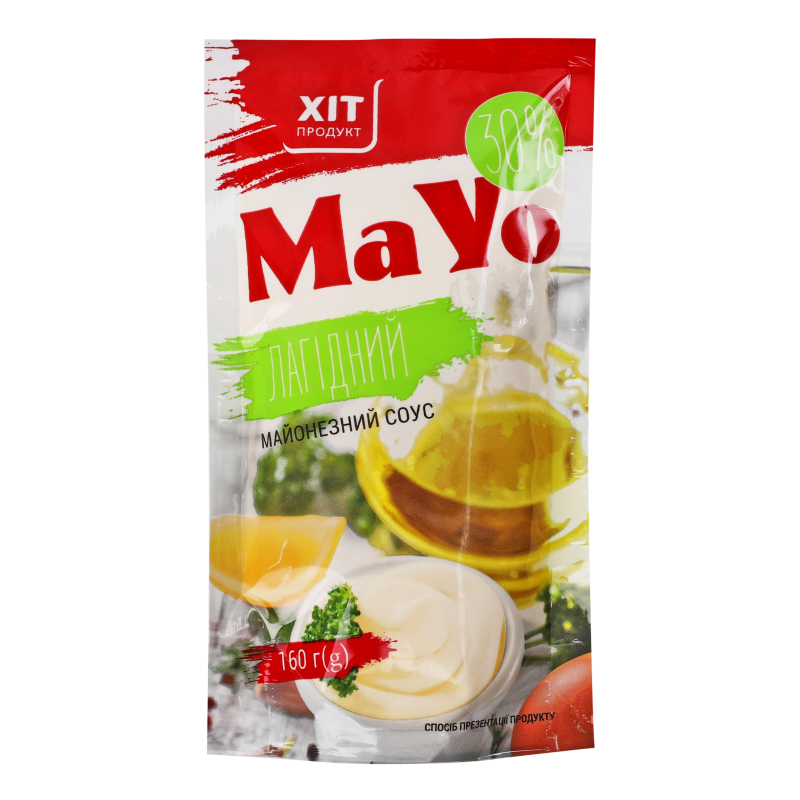 Соус майонезний 30% Лагідний MaYo Хіт продукт д/п