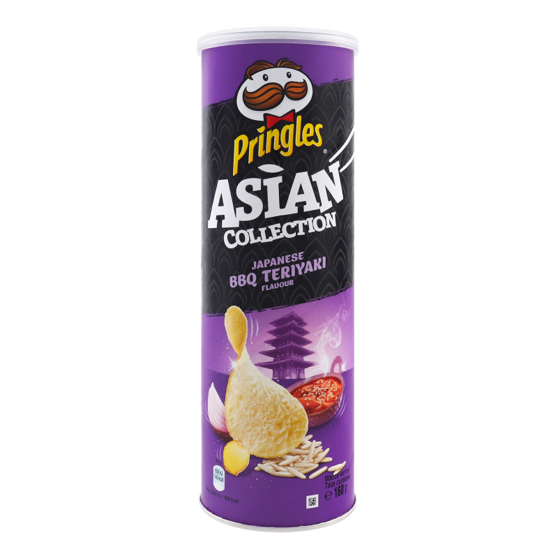 Чіпси рисові Japanese BBQ Teriyaki Asian collection Pringles тубус