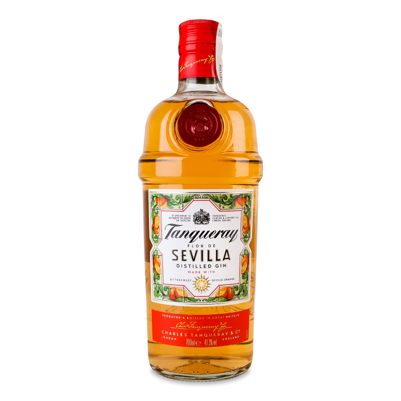 Напій алкогольний на основі джину Flor de Sevilla 41,3% 0,7л Tanqueray