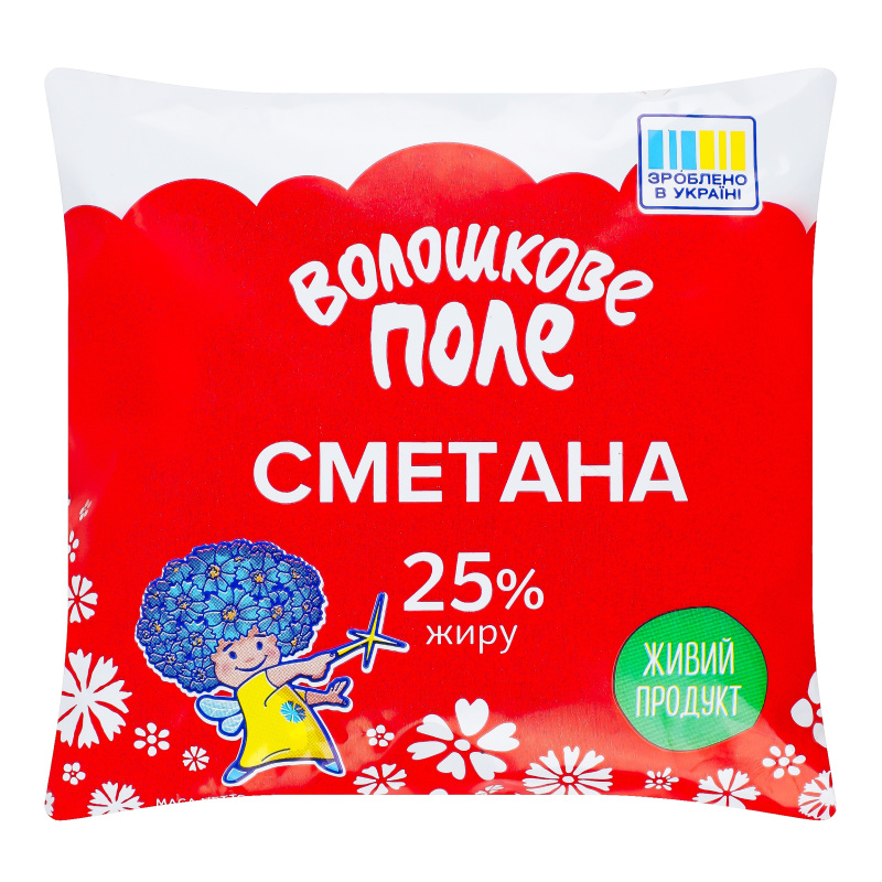Сметана 2.5% Волошкове поле м/у