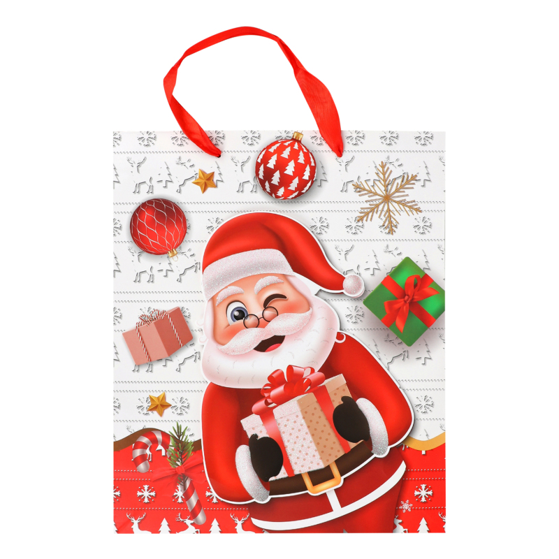 Live Hour Owner’s Club　2　Christmas Пакет подарунковий 32х26х10см №8939 Друзі Greenwich Products Co