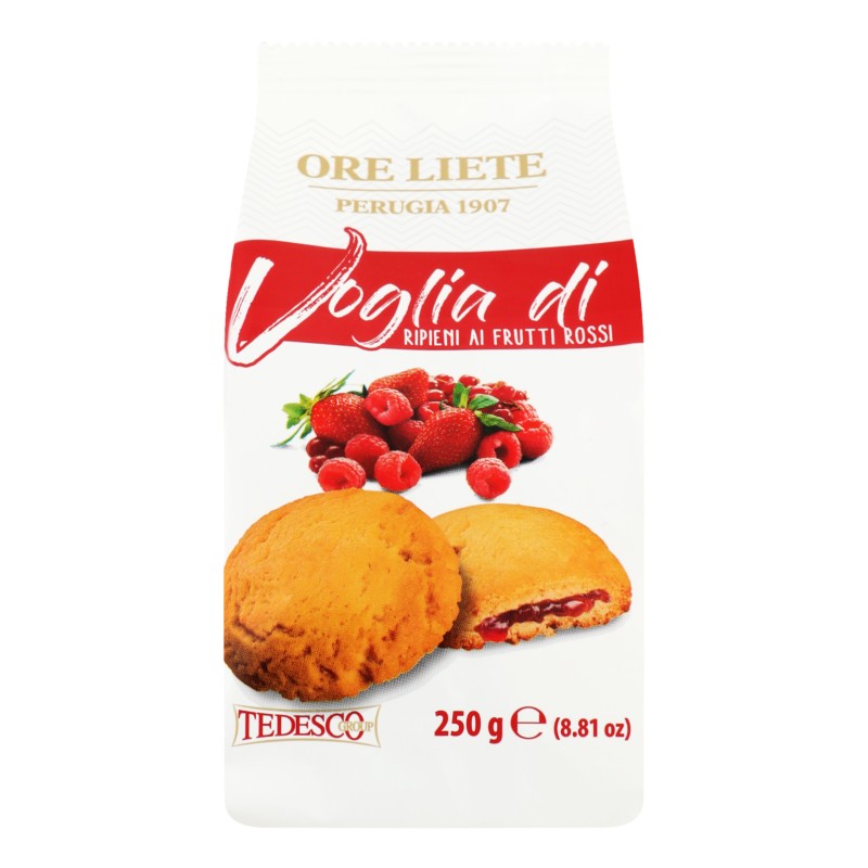 Печиво з ягідною начинкою Voglia di Ore Liete м/у