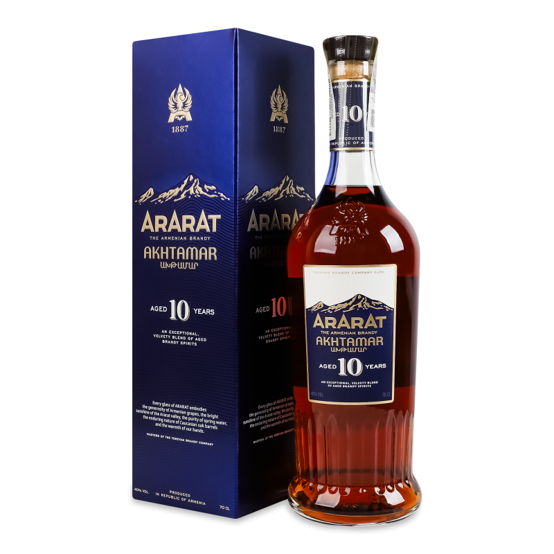 Коньяк Арарат Ахтамар 10років 40% 0,7л