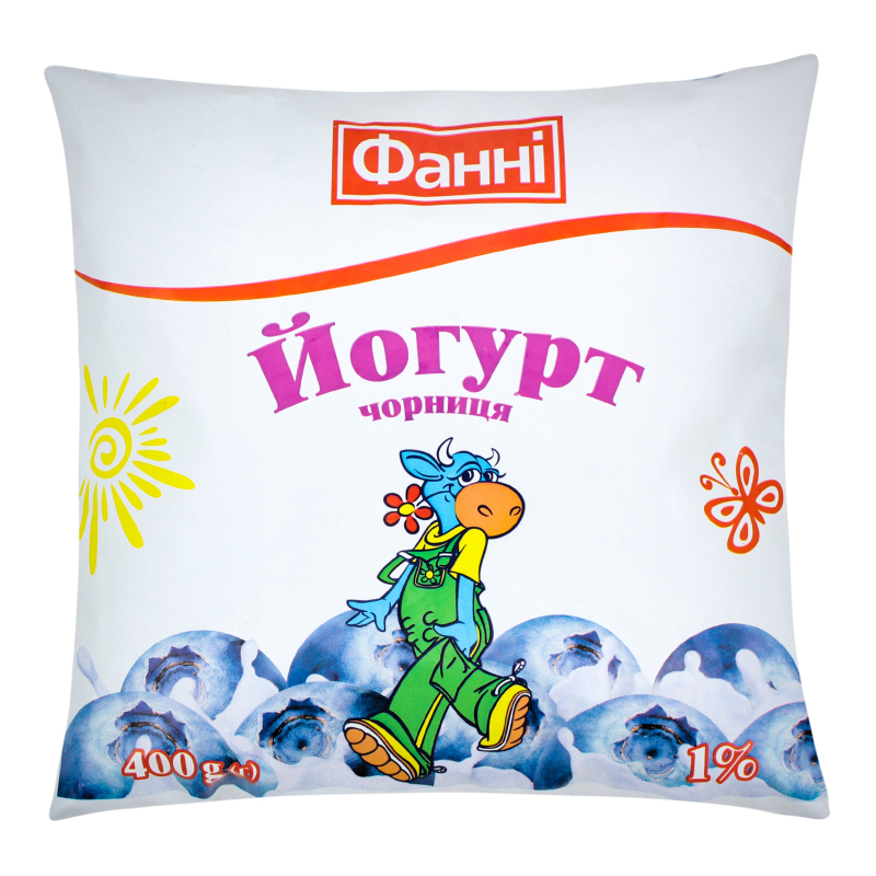 Йогурт 1% питний Чорниця Фанні м/у