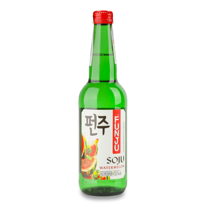 Напій спиртний Soju Кавун 15% 350мл скло Funju