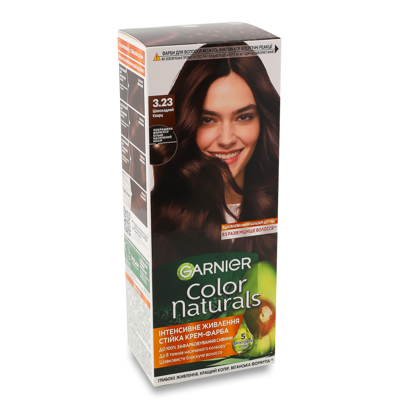 Крем-фарба д/волосся Колор Нейчералс 3.23 шоколадний кварц Гарньє