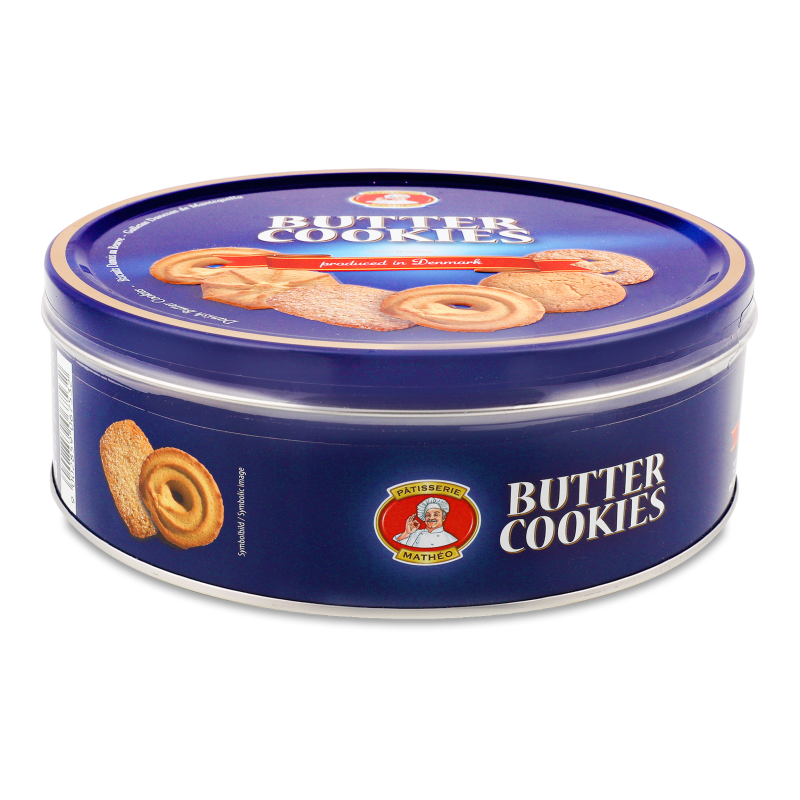 Печиво вершкове 454г ж/б Патіссеріе Матео