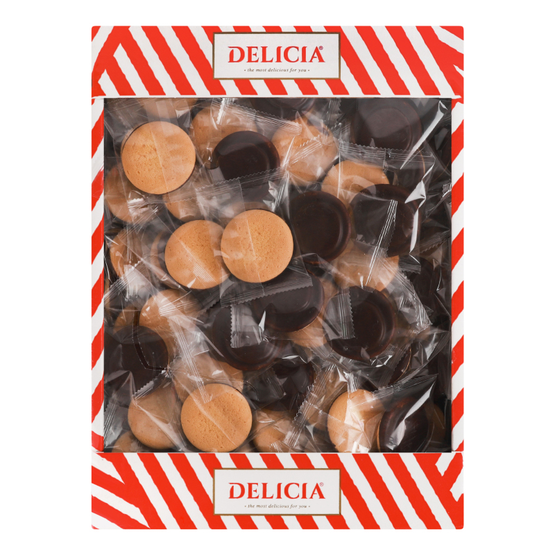 Печиво здобне збивне зі смаком апельсина Delicia кг