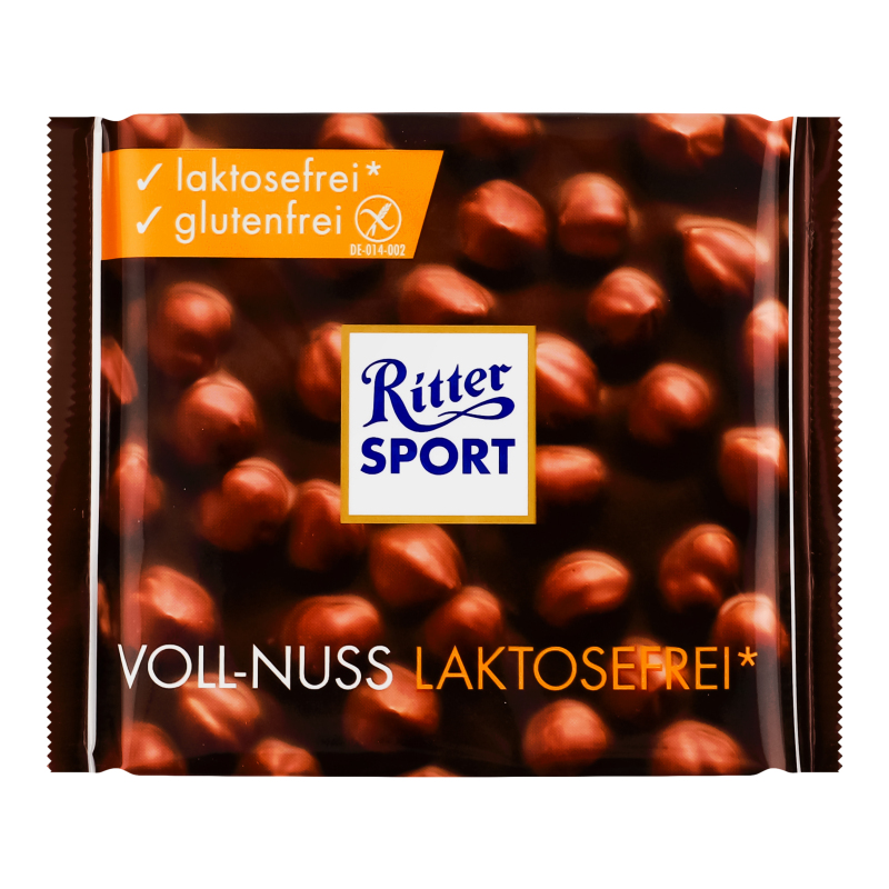 Шоколад молочний з цілими лісовими горіхами Ritter Sport м/у
