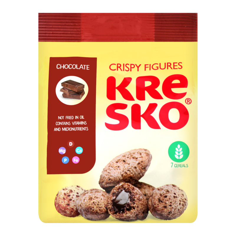 Хрусткі фігурки "Kresko" шоколад 0,074