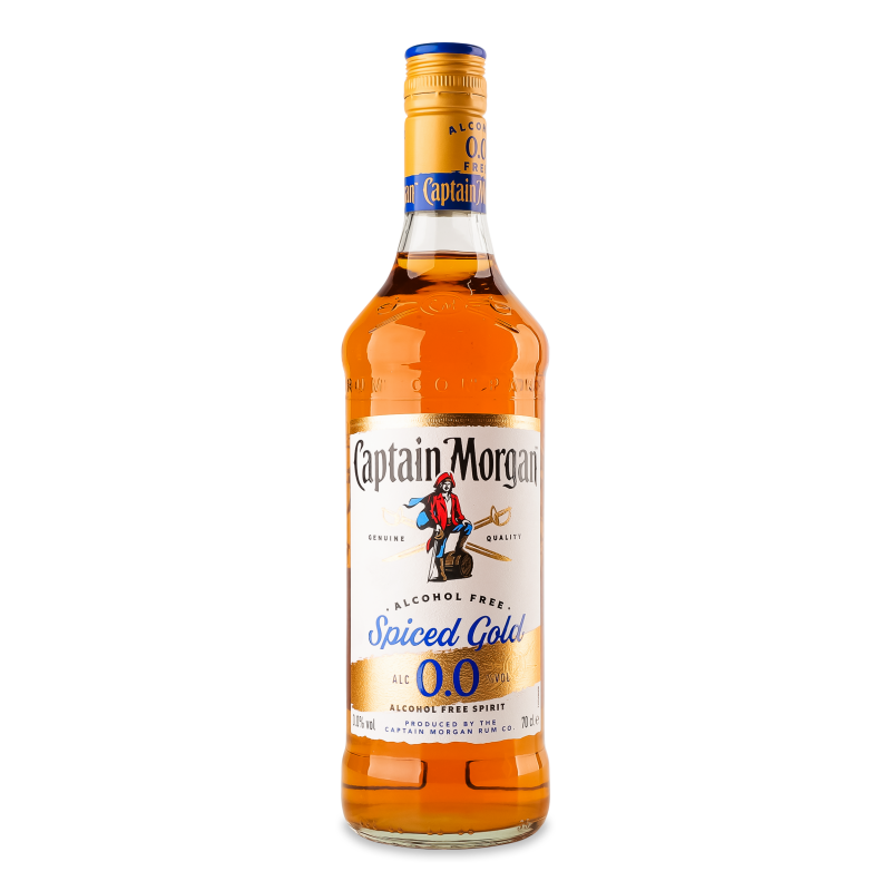 Напій безалкогольний Spiced Gold 0,7л Capitan Morgan