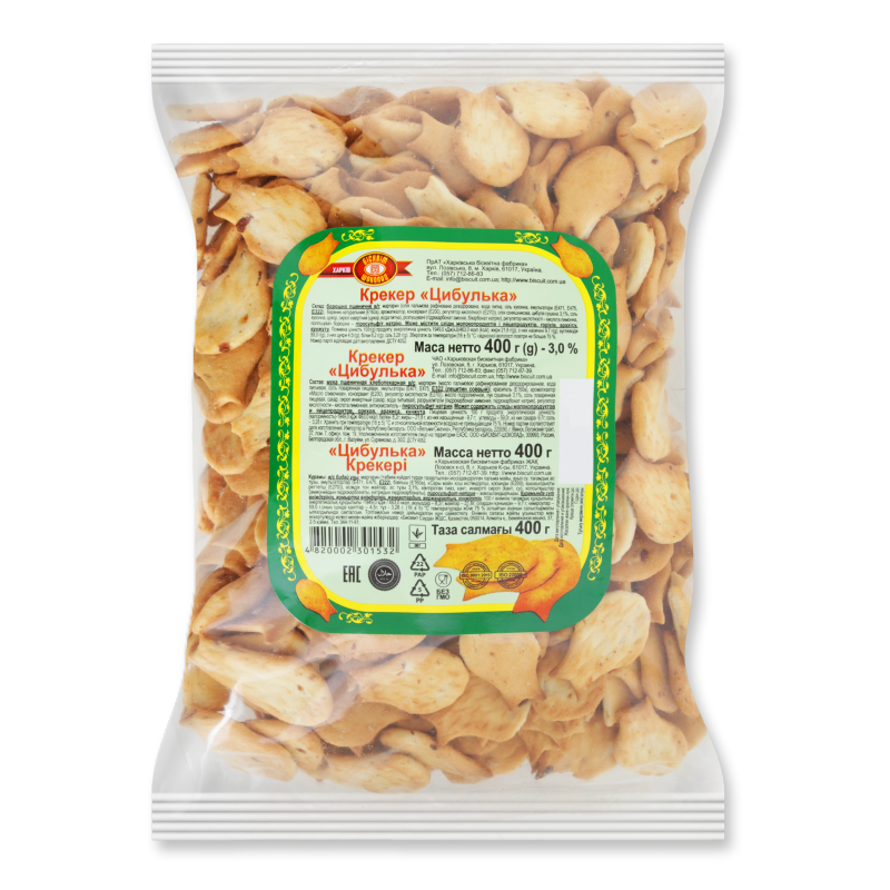 Крекер Цибулька 400г Бісквіт-шоколад