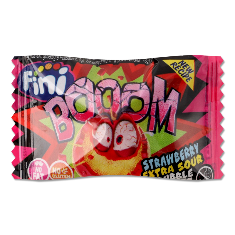 Цукерка Boom Полуниця 5г Fini
