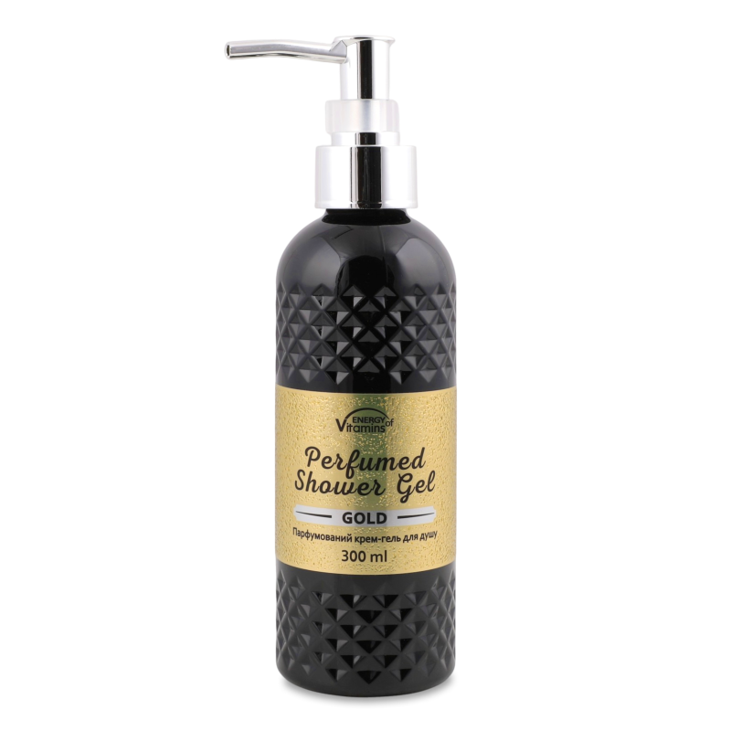 Крем-гель д/душу Голд парфумований 300мл з дозатором Енерджі оф Вітамінс