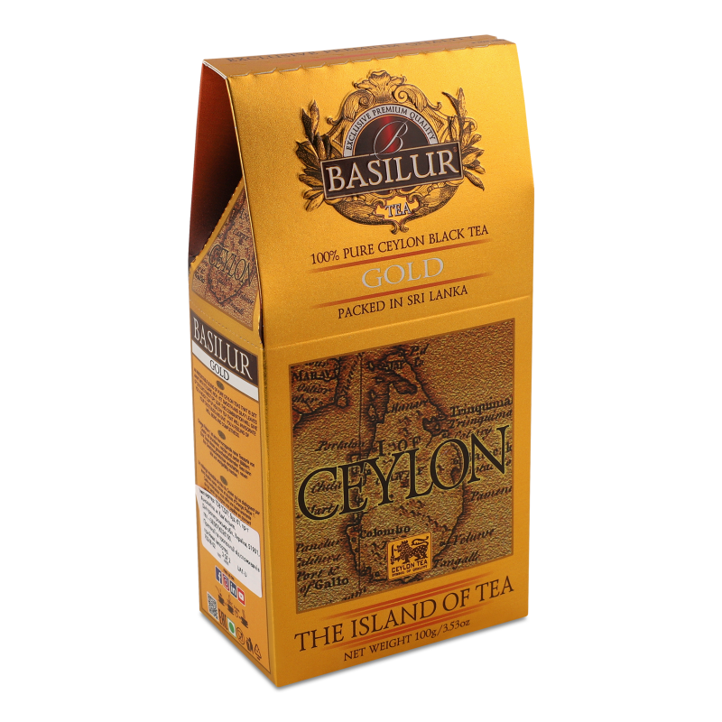 Чай The Island of Tea Gold чорний 100г Basilur Tea