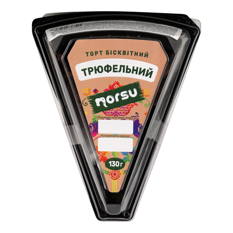Торт бісквітний Трюфельний Norsu п/у