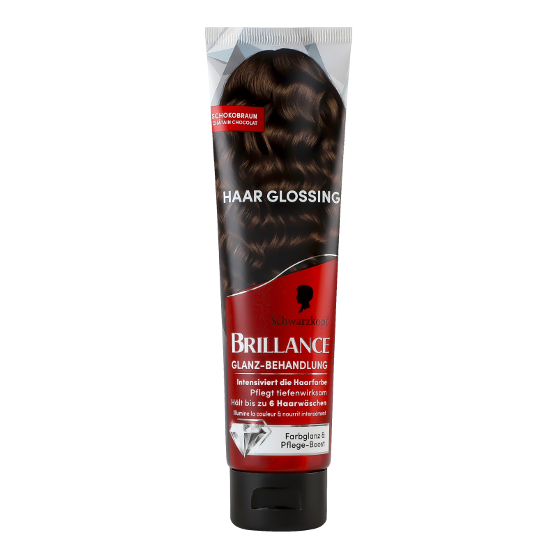 Бальзам для волос тонирующий Темный шоколад Hair Gloss Brillance 150мл ...