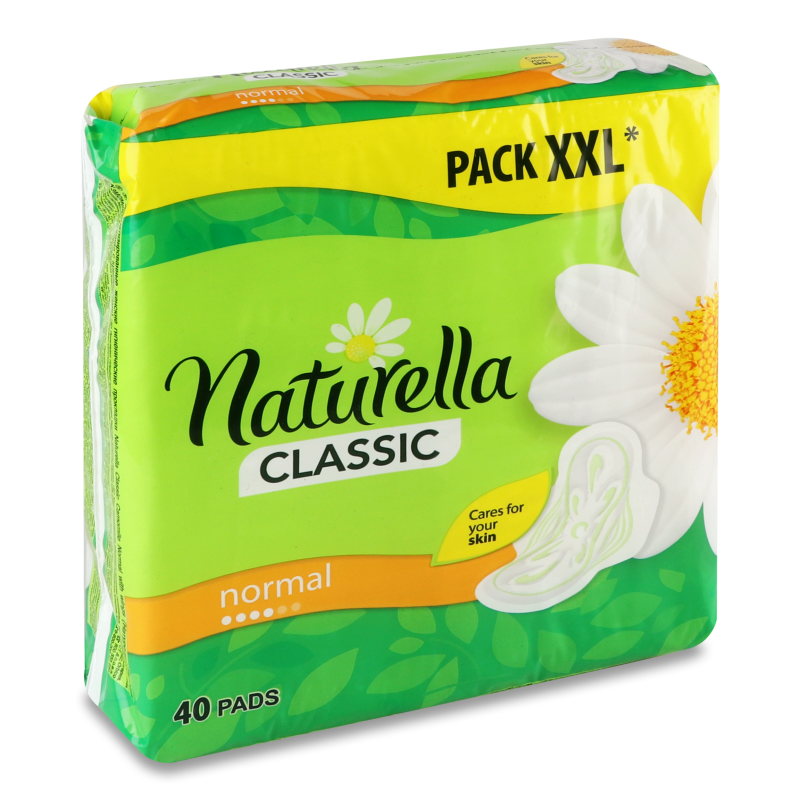 Прокладки гігієнічні Classic normal ароматизовані 40шт Naturella