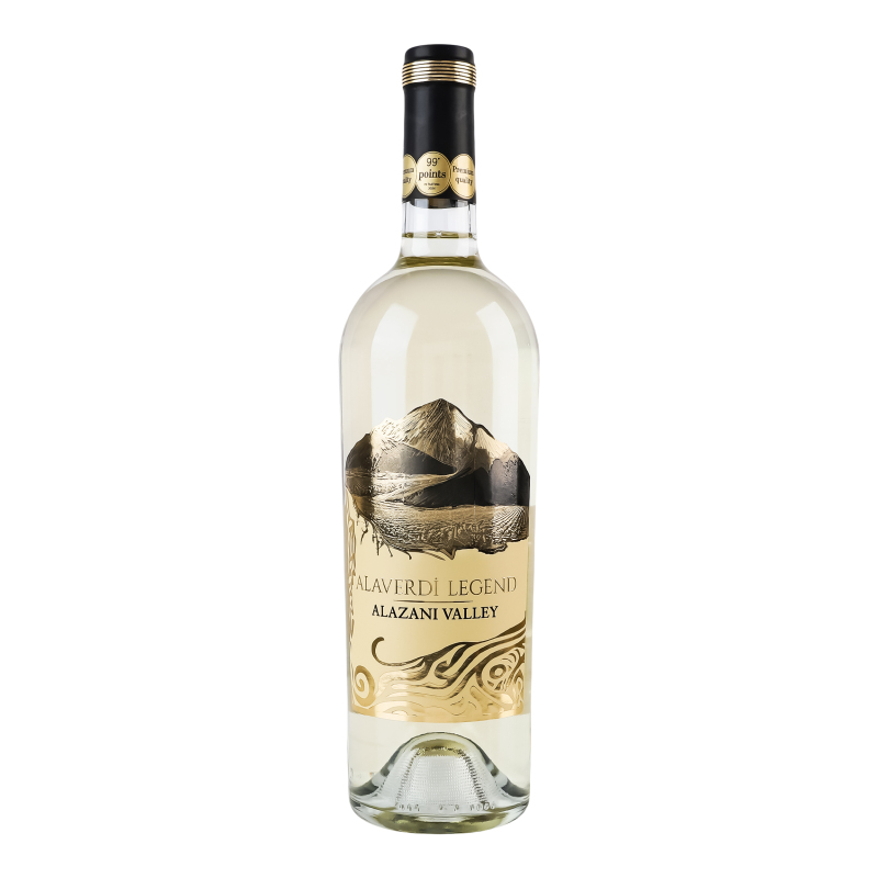 Вино 0.75л 9-13% белое полусладкое Alazani Valley Alaverdi Legend