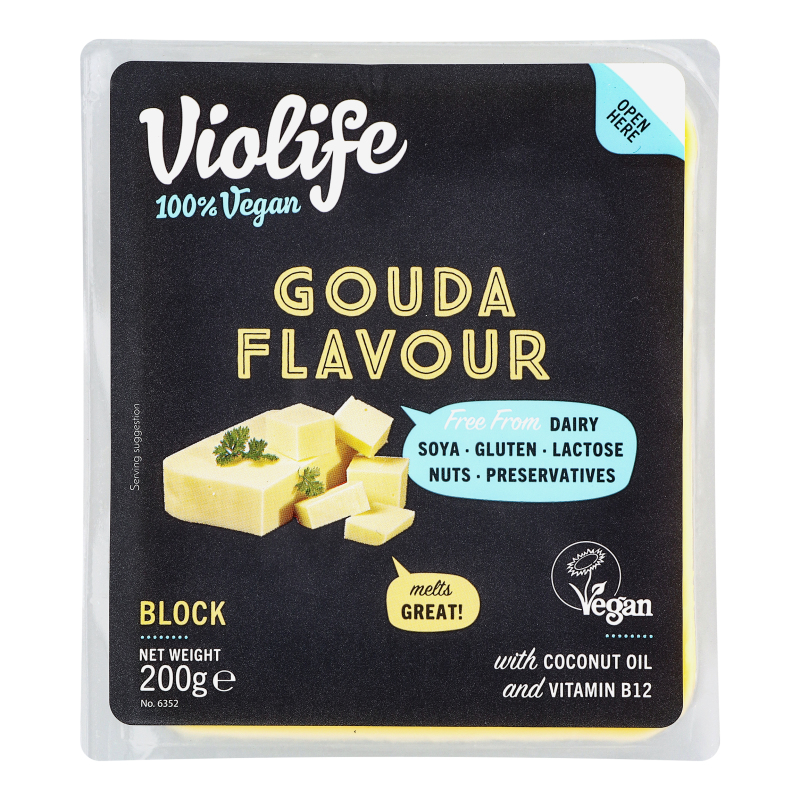 Продукт харчовий з кокосовим маслом Гауда Violife п/у