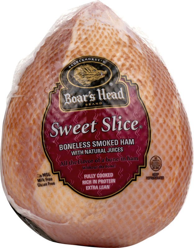 Boar's Head Boneless Smoked Ham Sweet Slice Boar's Head(208320400009