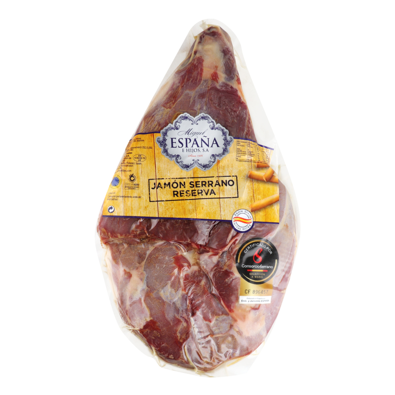 Хамон 4.5кг 14міс Serrano Reserva Limpio Espana E Hijos б/к кг