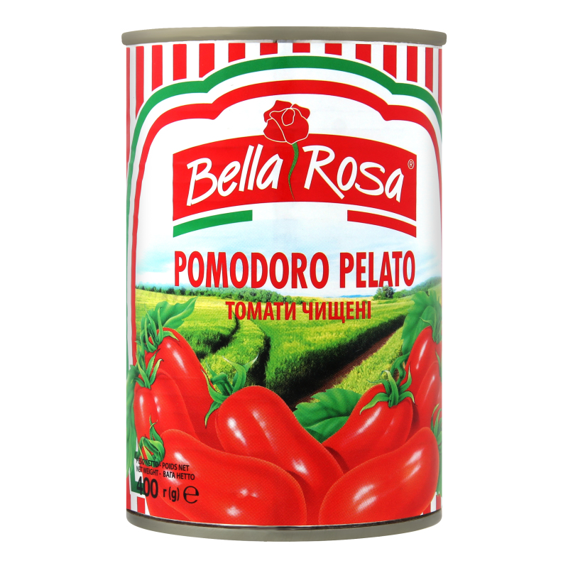 Томати чищені Bella Rosa з/б