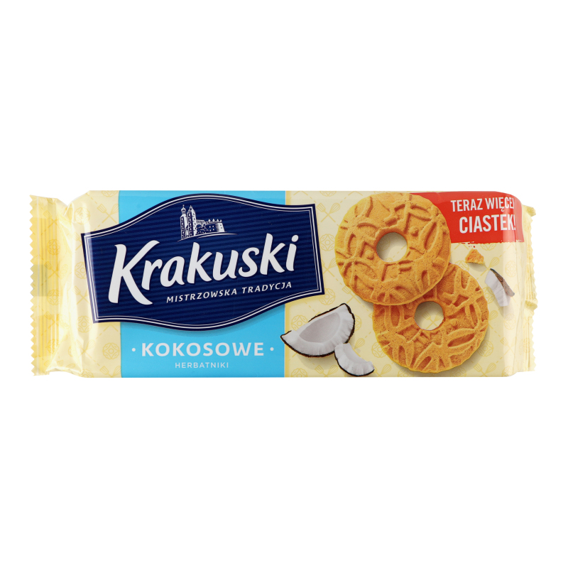 Печиво кокосове Krakuski м/у