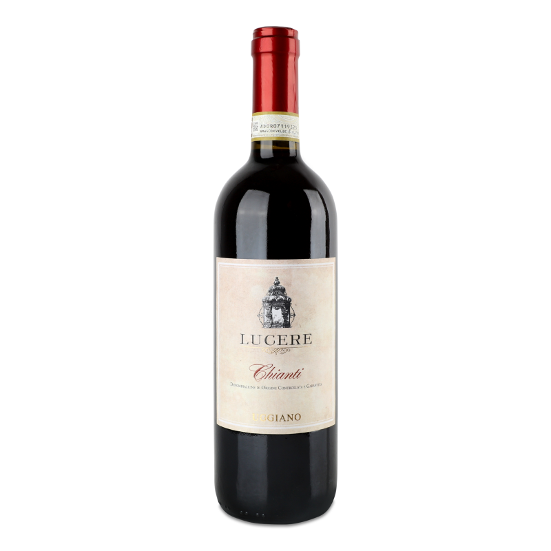 Вино Кьянті червоне сухе 13% 0,75л Люцере