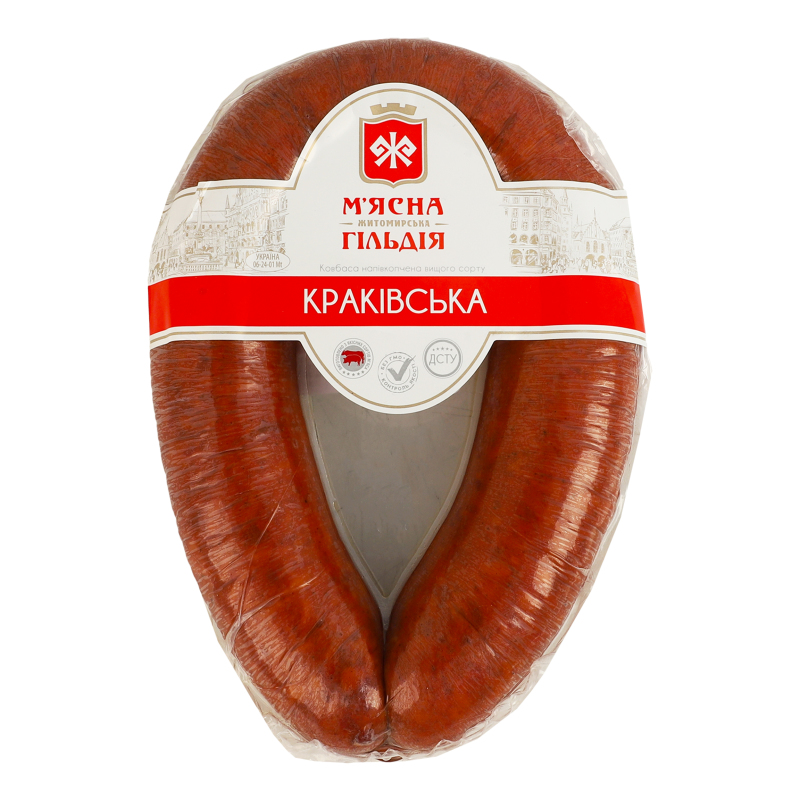Ковбаса Краківська М'ясна Гільдія н/к в/с кг