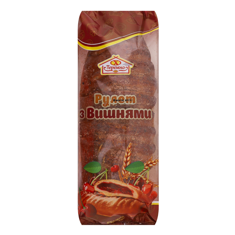 Рулет з вишнями Теремно м/у