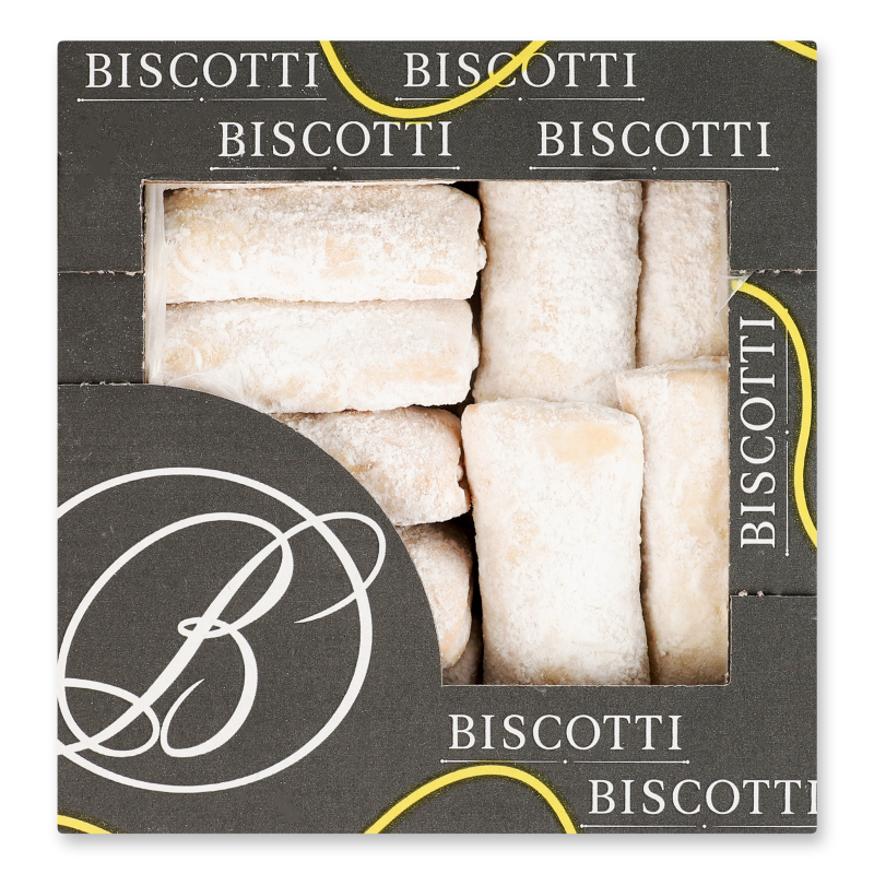 Печиво здобне пісочне Кіфлики 370г Biscotti