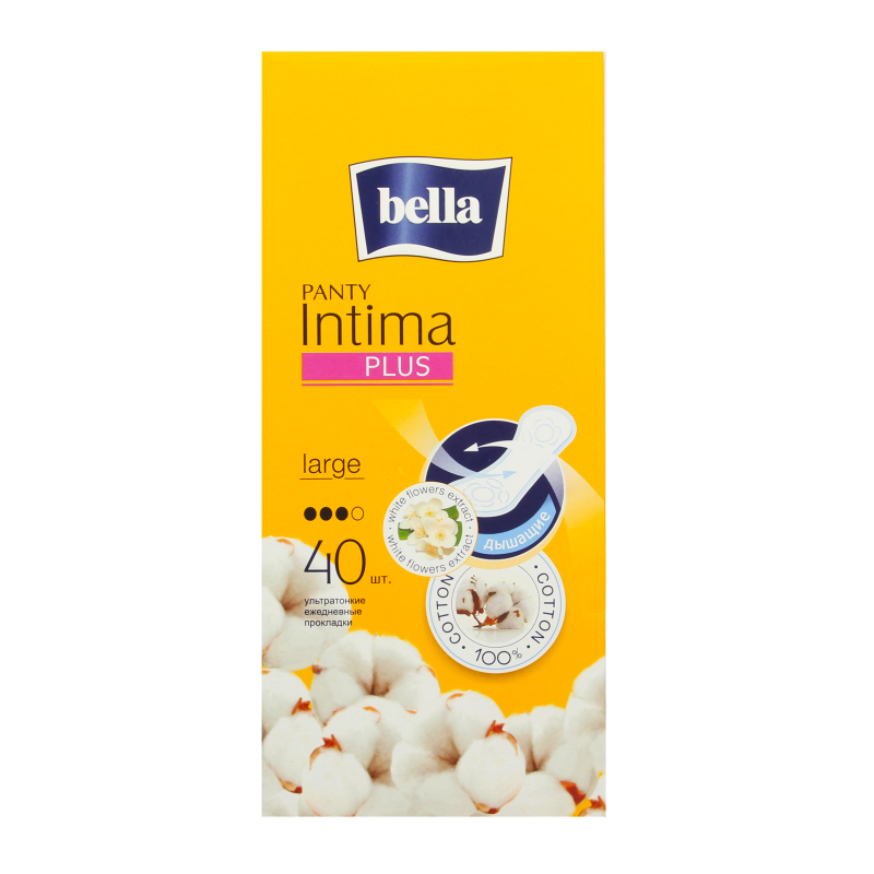 Прокладки Bella intima Plus ежедн 40шт (5900516312718)