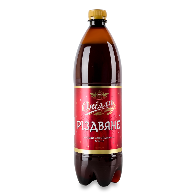 Пиво спеціальне Різдвяне темне 4,8% 1л пет Опілля