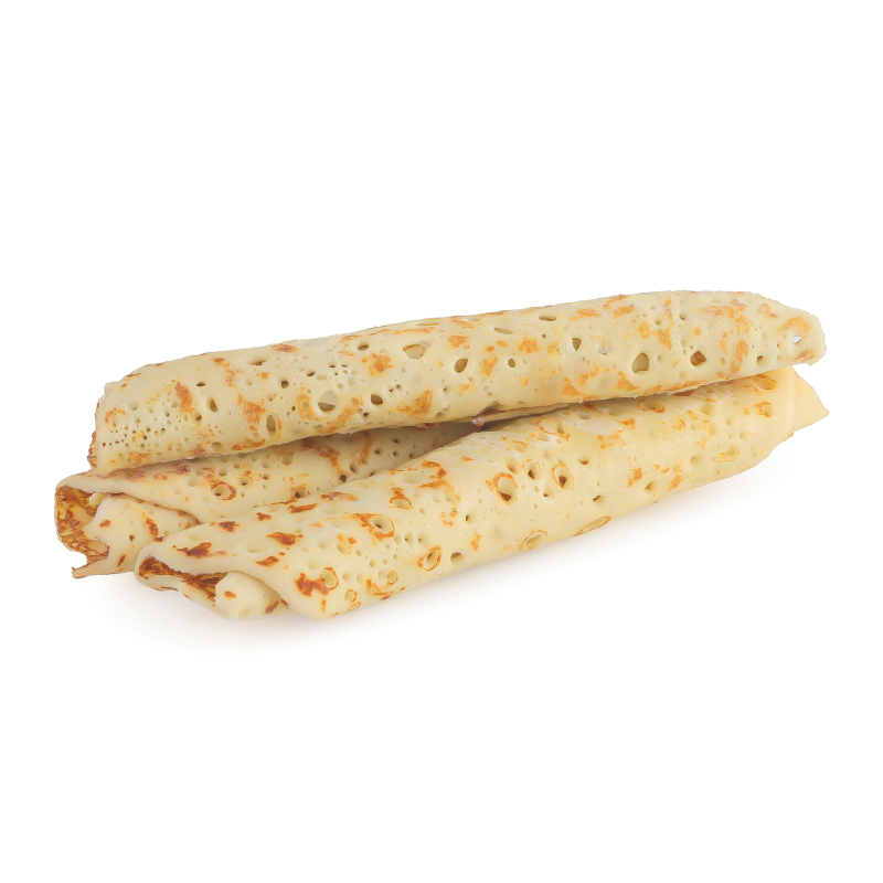 Млинці швидкозаморожені з персиками Французькі Elikatni products кг