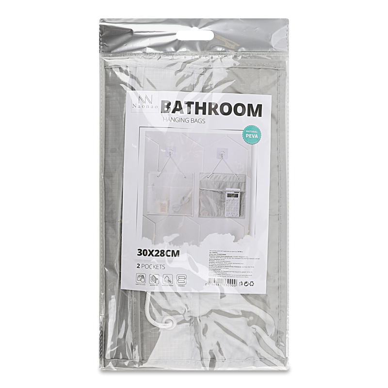 Органайзер д/речей підвісний на присосці 40*50см