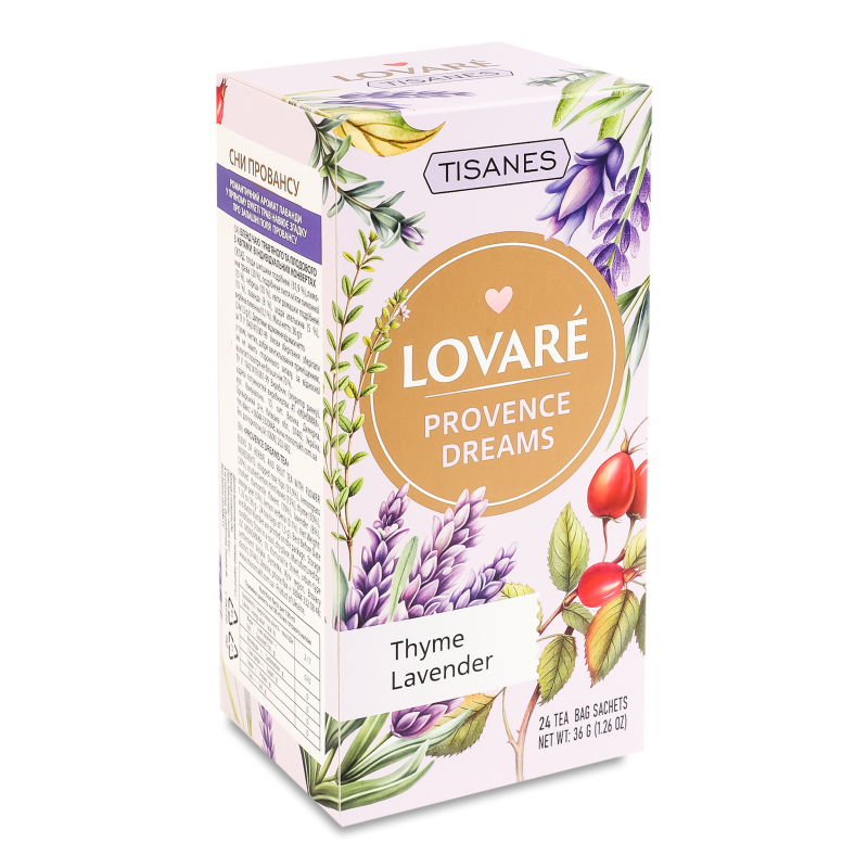 Суміш трав”яного чаю Provence Dreams 24*1,5г Lovare
